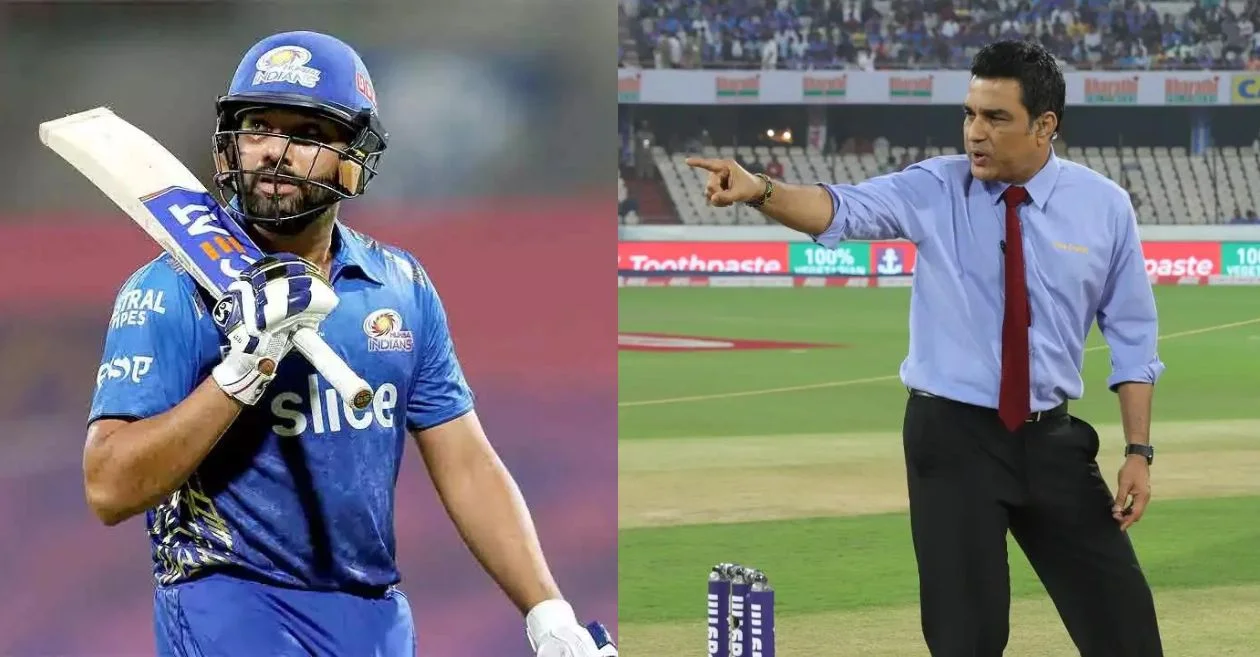 Rohit Sharma and Sanjay Manjrekar
