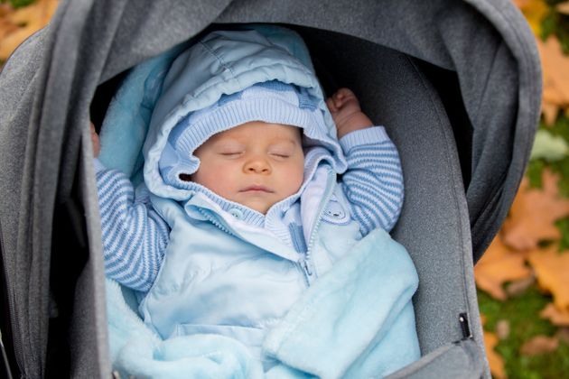 In Scandinavian countries, it's common for babies to take naps outside in their strollers. 