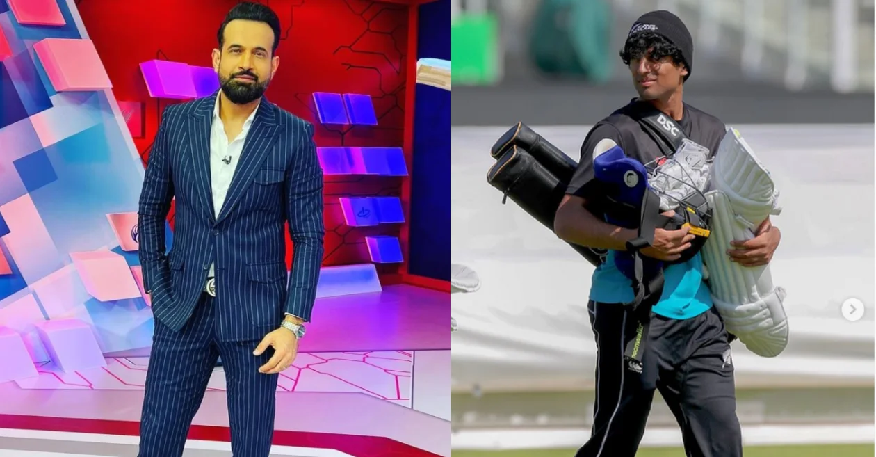 Irfan Pathan and Rachin Ravindra