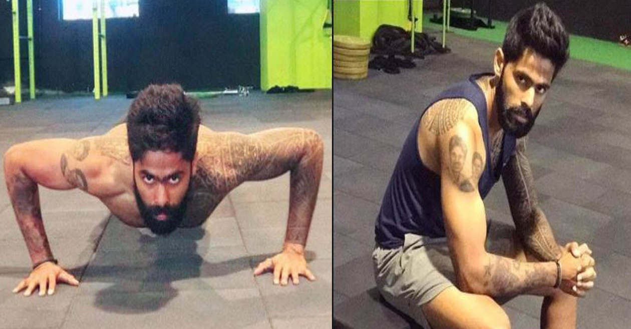 Suryakumar Yadav tattoo