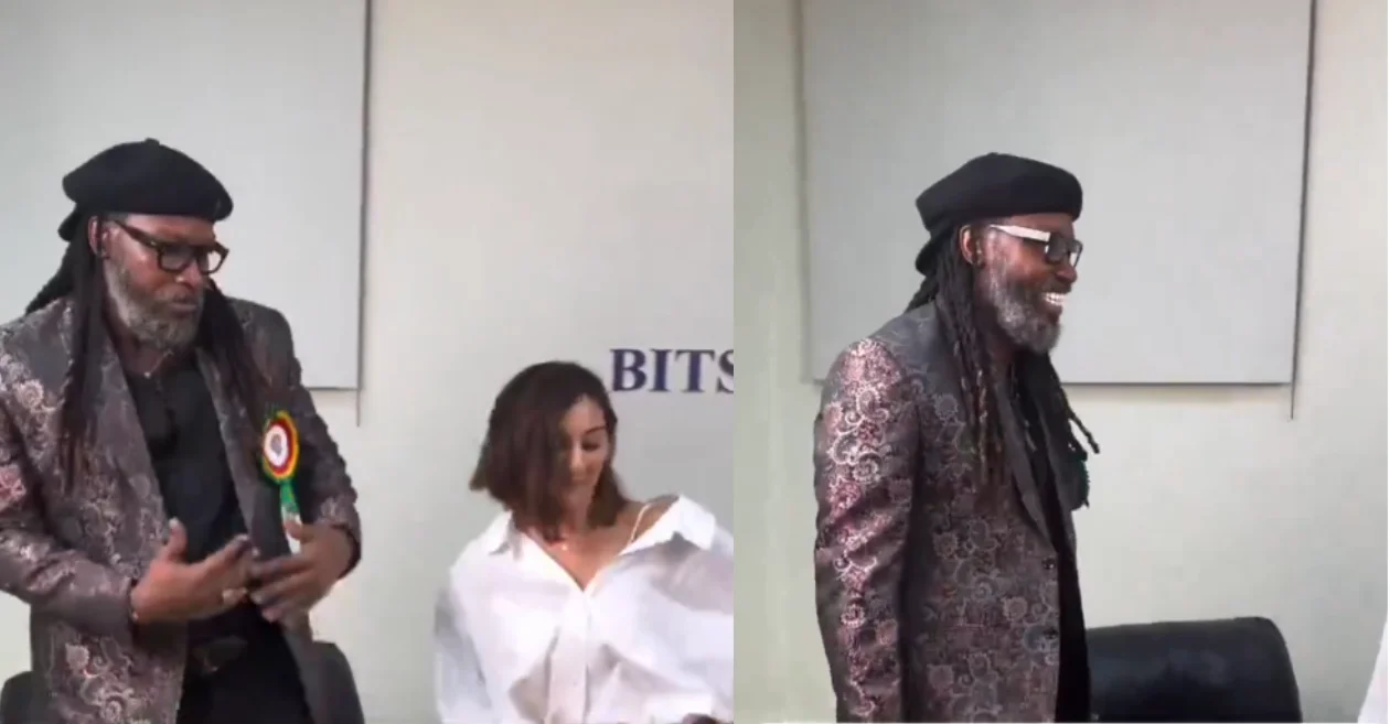 Chris Gayle's dance