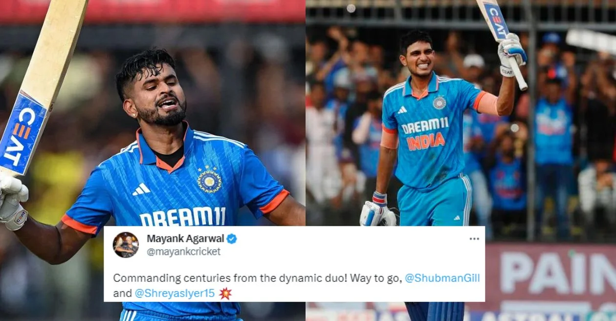 Shreyas Iyer, Shubman Gill hit centuries
