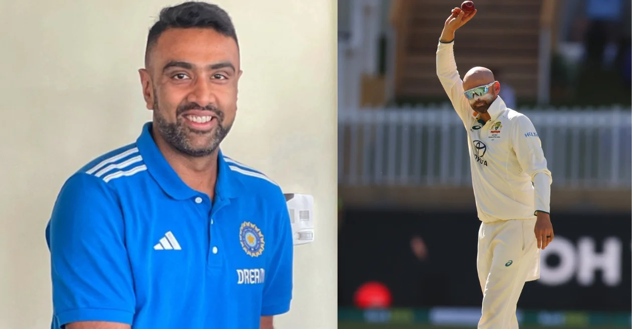 Ravichandran Ashwin and Nathan Lyon