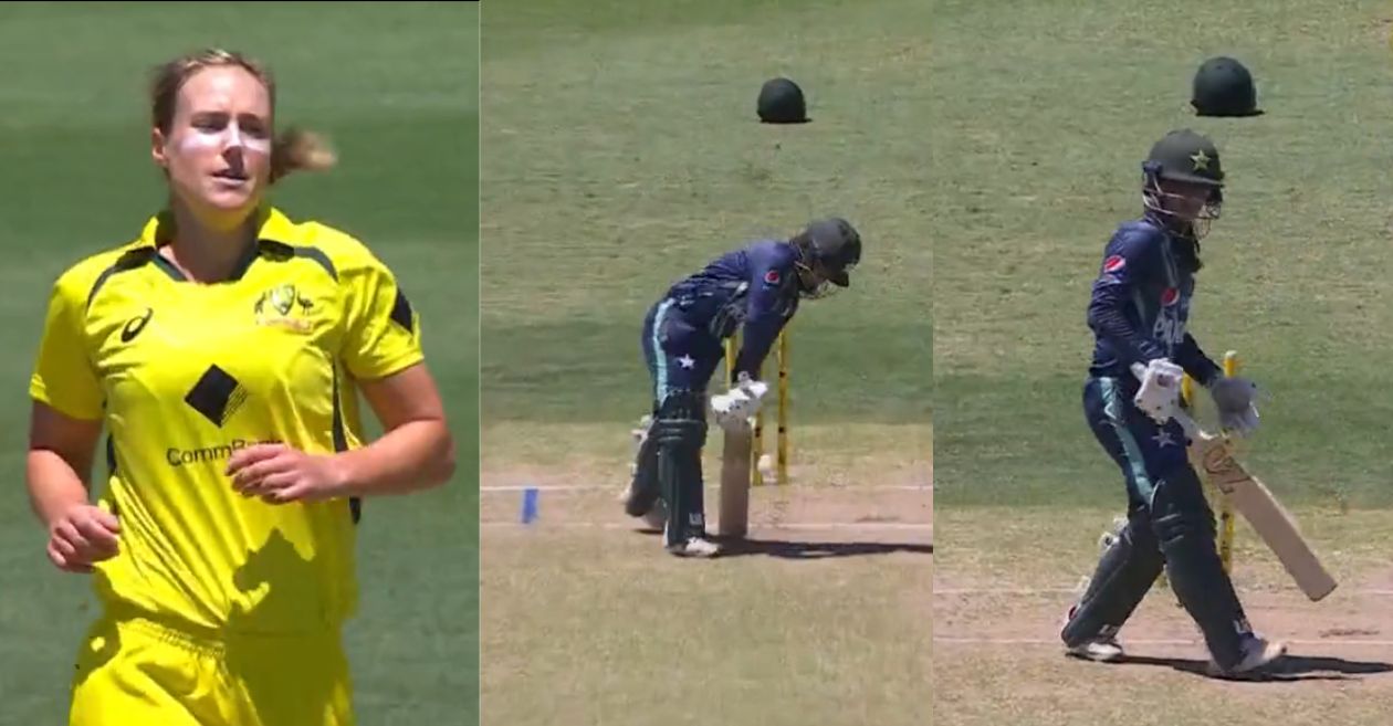 Ellyse Perry's nailing yorker