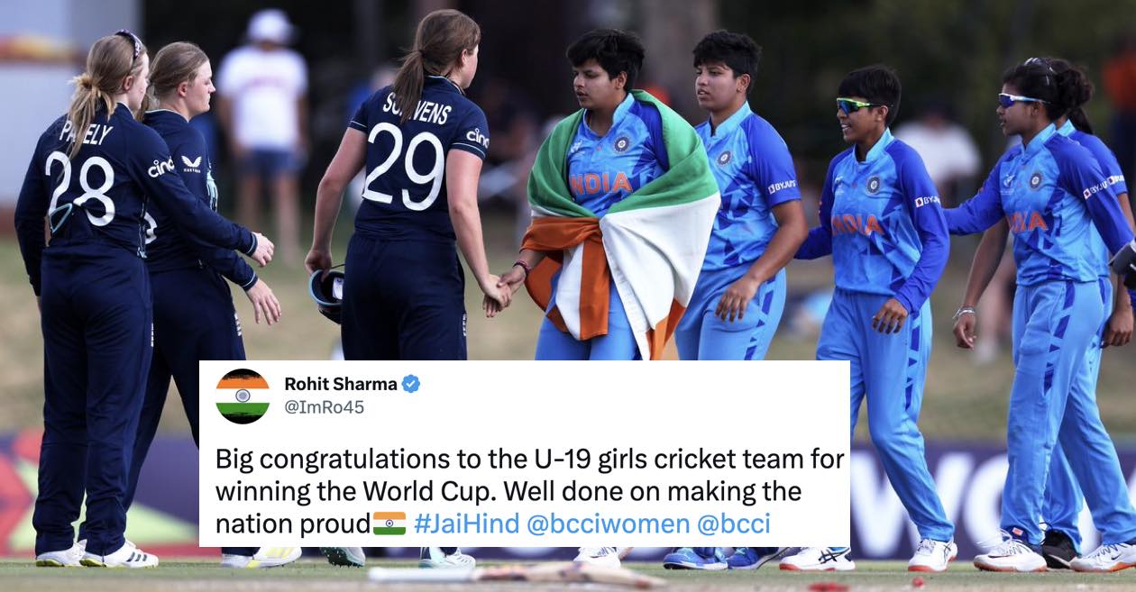India beat England in U19 Women's T20 World Cup final
