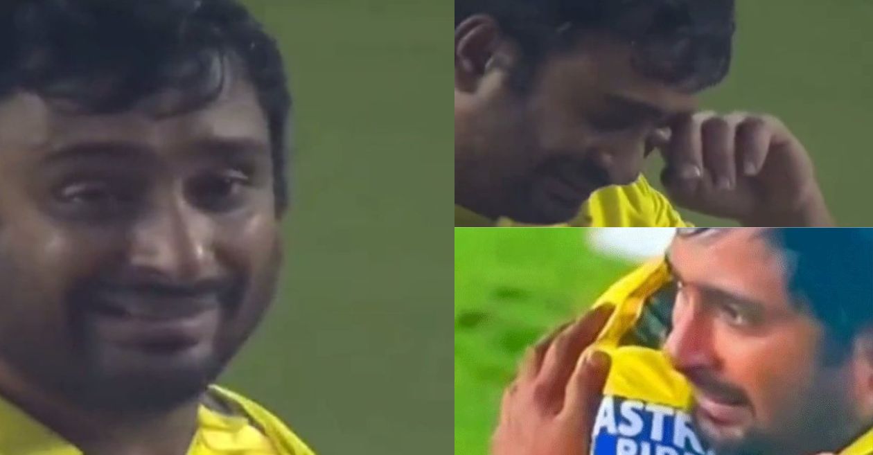 Ambati Rayudu in tears after the final match