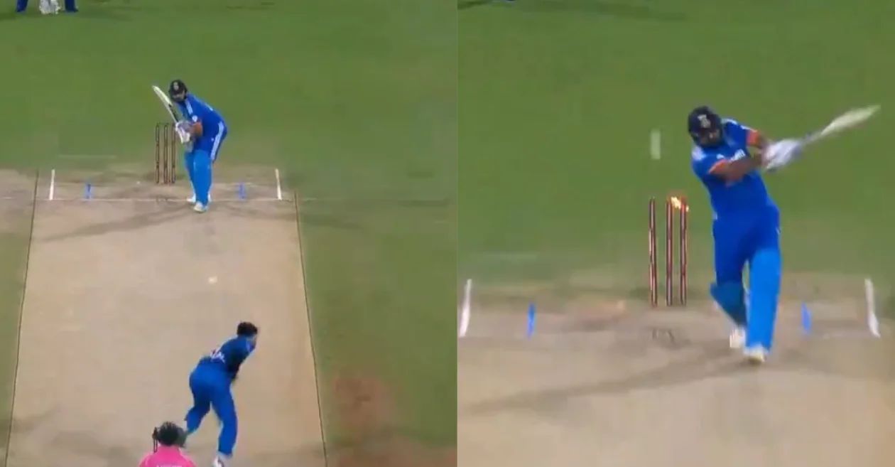 Farooqi's wicket of Rohit Sharma - IND vs AFG, 2nd T20I