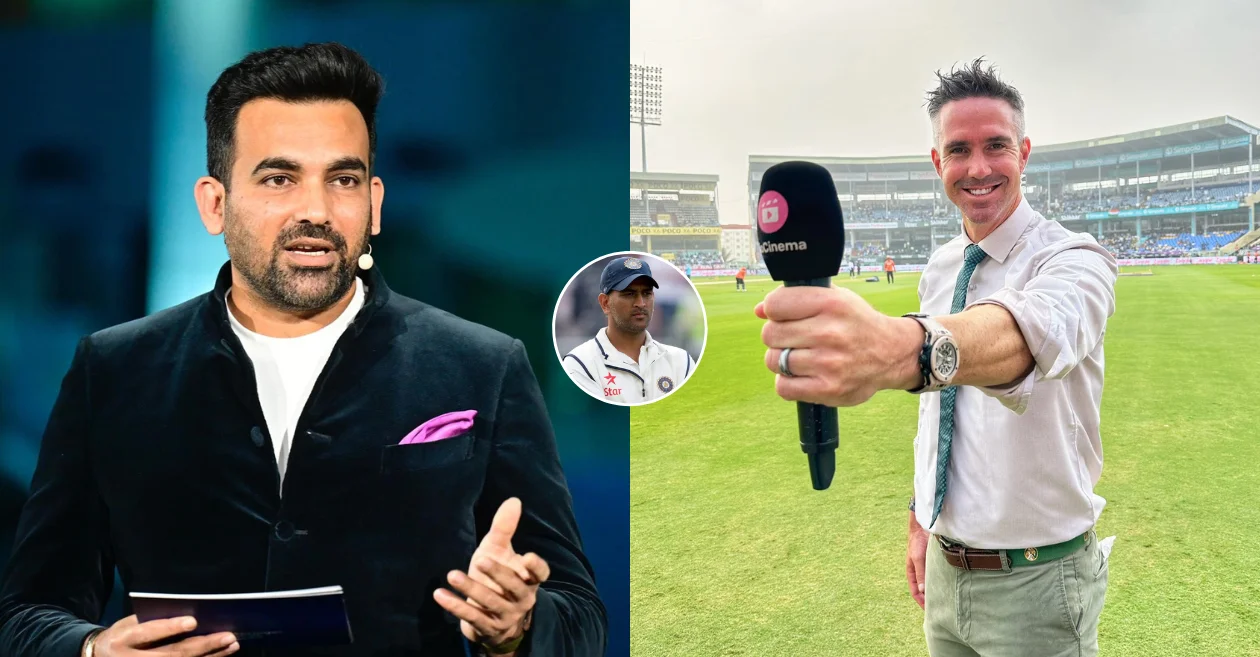Kevin Pietersen receives a strong counter from Zaheer Khan after jibe at MS Dhoni