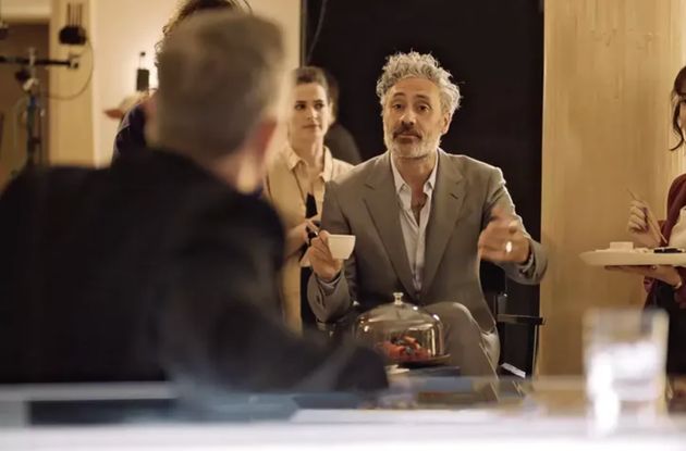 Director Taika Waititi also briefly appears in the ad.